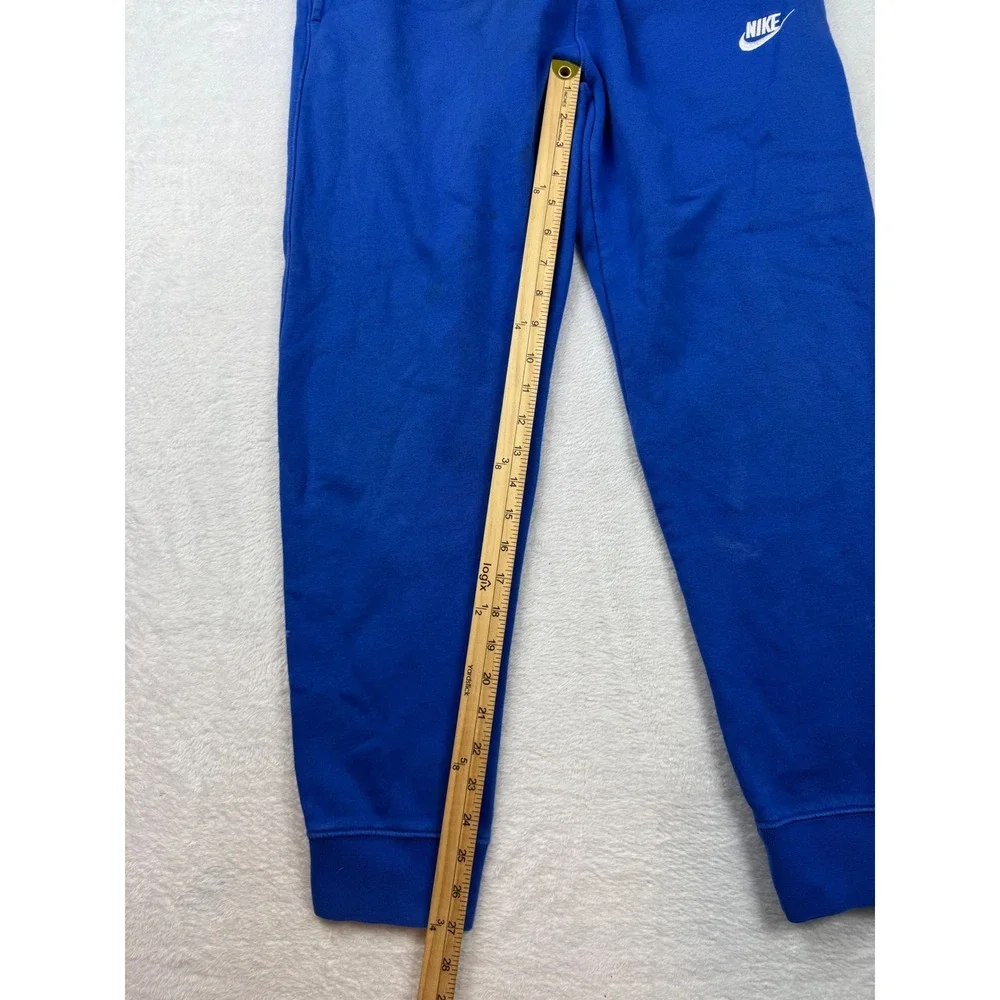 Nike Mens Sportswear Club Fleece Sweatpants Royal Blue Joggers Size Medium